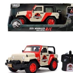 Jeep Wrangler R/C Toy - Red and White